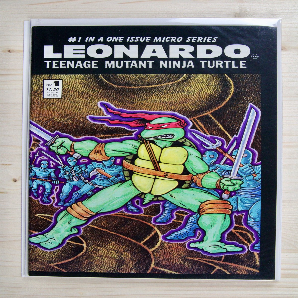 Leonardo Teenage Mutant Ninja Turtle 1 Mirage (1985) 94 NM