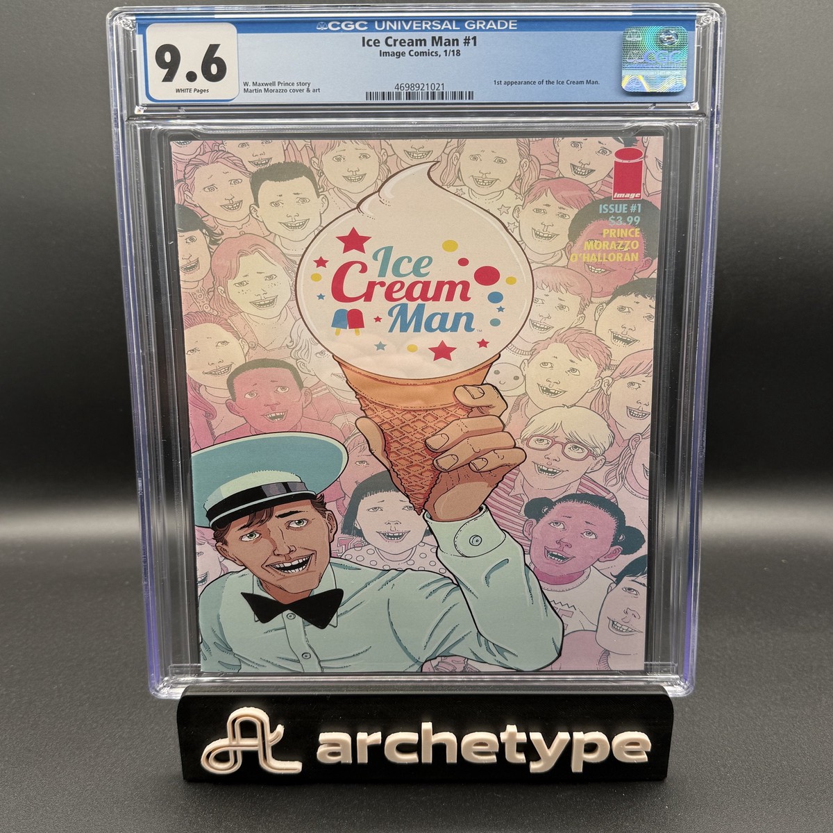 Ice Cream Man 1 Image (2018) CGC 96 NM White Pages
