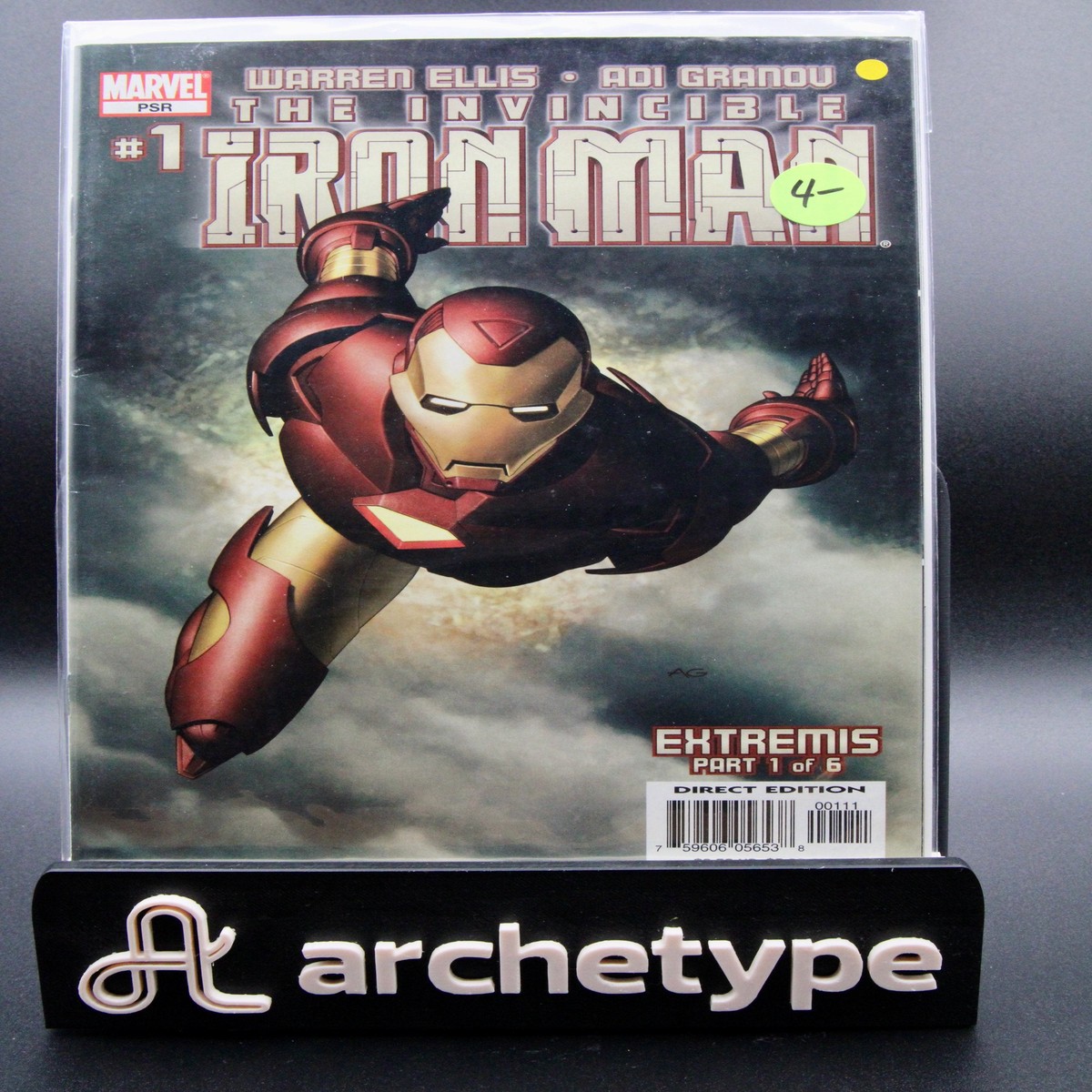 Invincible Iron Man 1 Marvel (2008) Invincible Iron Man The Five Nightmares Direct Edition