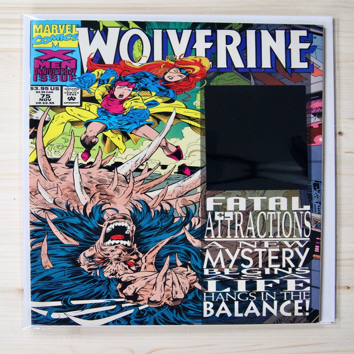 Wolverine 75 Marvel (1993) 94 NM Hologram Error Variant