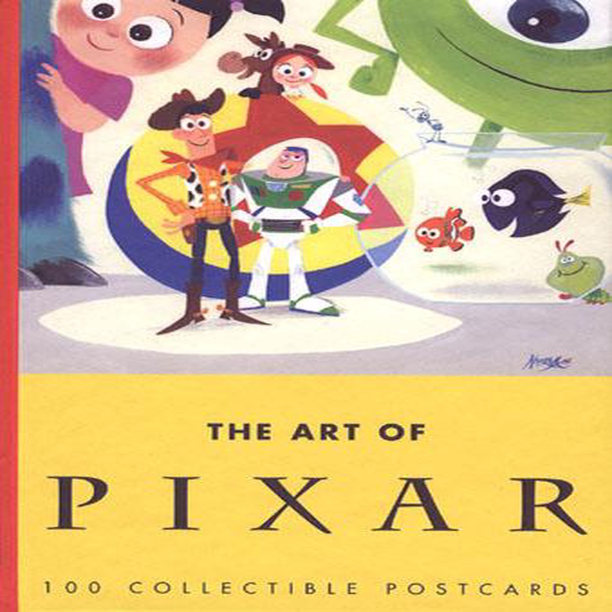 DisneyPixar The Art of Pixar 100 Collectible Postcards
