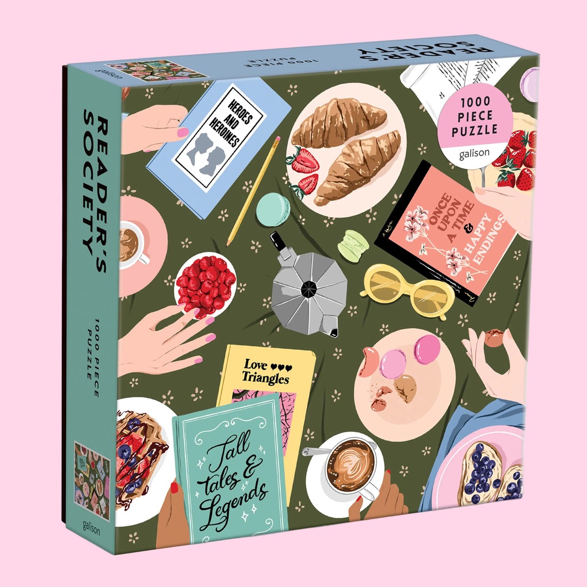 Readers Society 1000 Piece Puzzle in Square Box