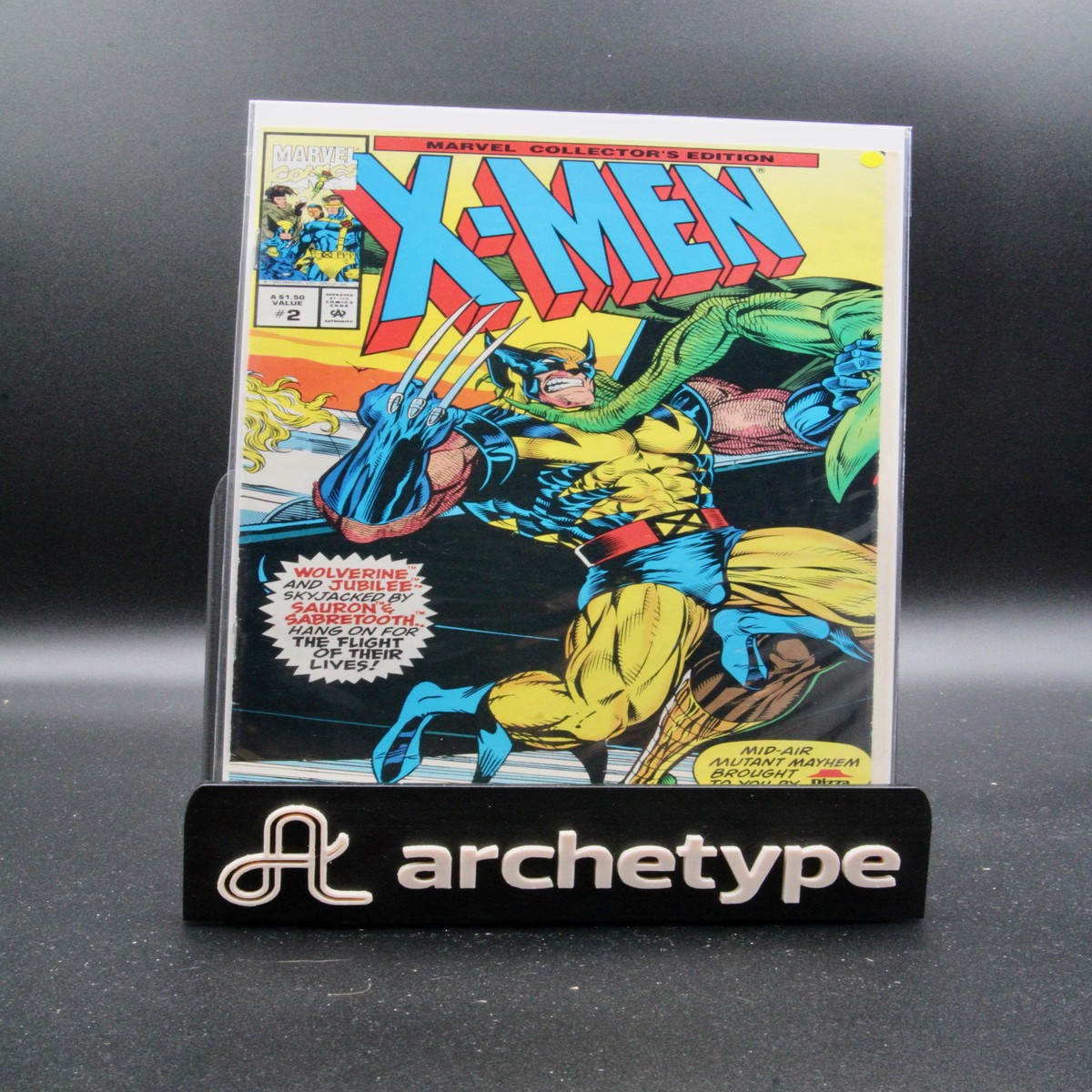 Marvel Collectors Edition 2 Marvel (1993) 85 VF X-Men Pizza Hut