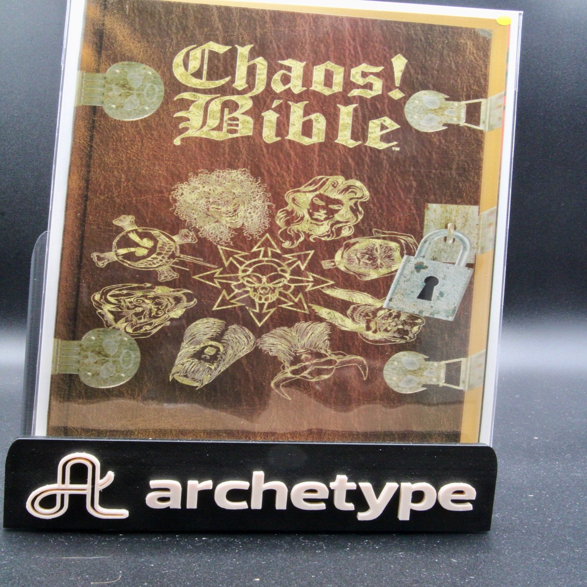 Chaos Bible 1 Chaos Comics (1990) 92 NM- Comic Book