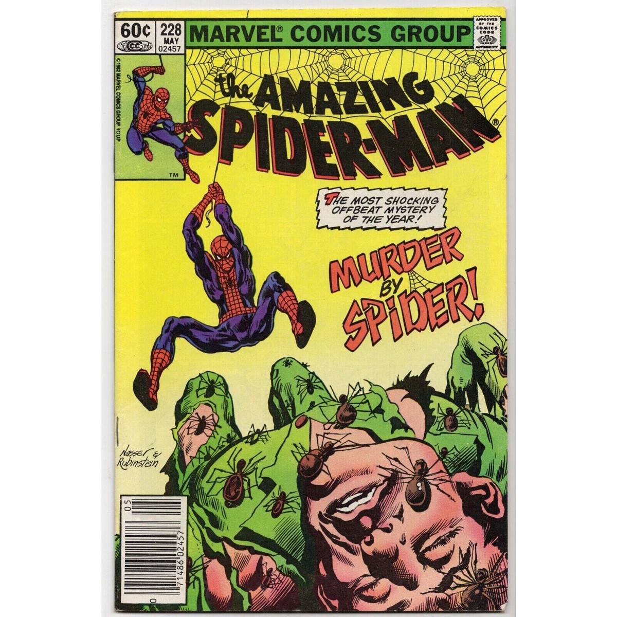 Amazing Spider-Man 228 Marvel Comics (1982) Mark Jewelers Variant Rare HTF