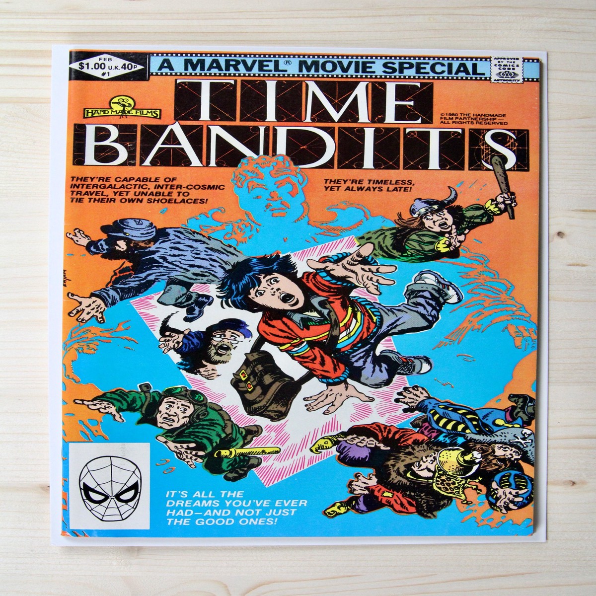 Time Bandits 1 Marvel (1982) 92 NM-