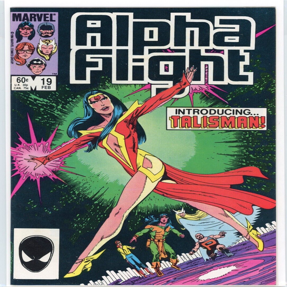 Alpha Flight 19 Marvel Comics (1985)