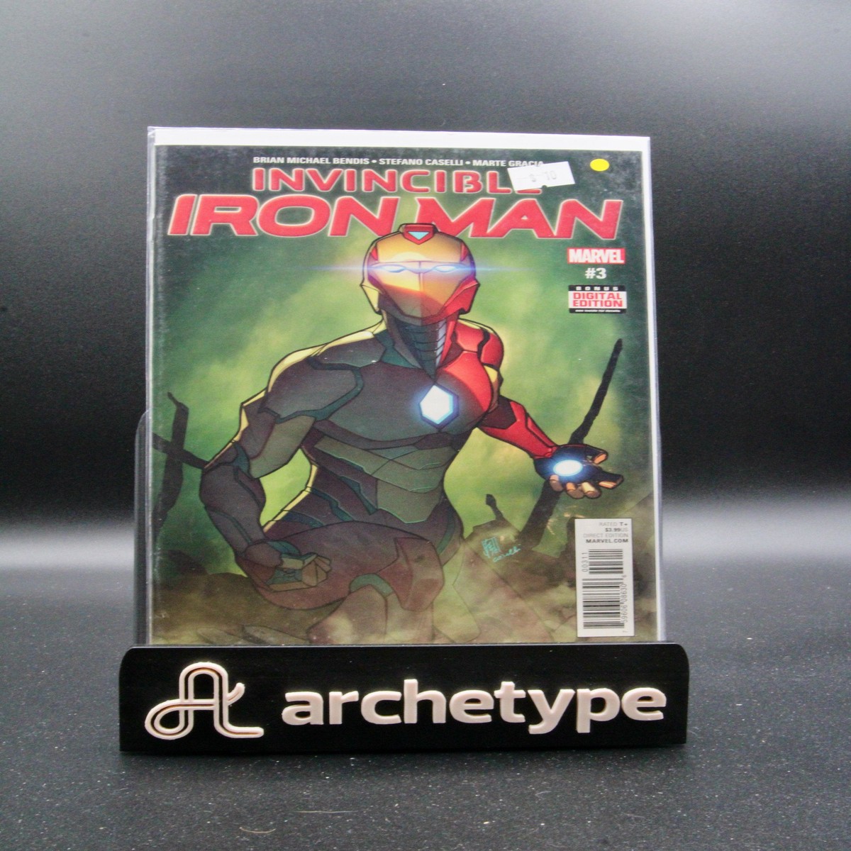 Invincible Iron Man 3 Marvel (2016) Brian Michael Bendis story