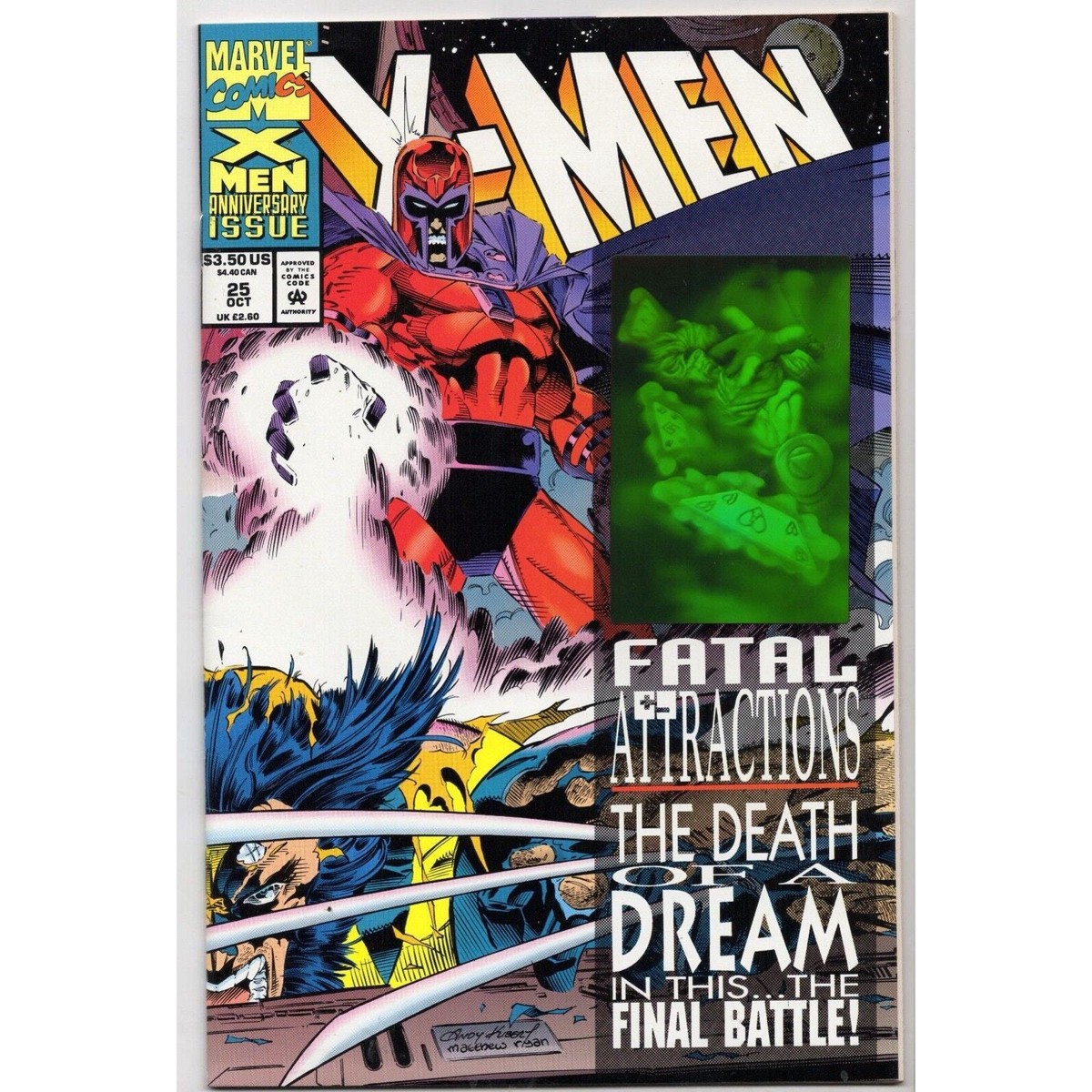 X-Men 25 Marvel Comics (1993)