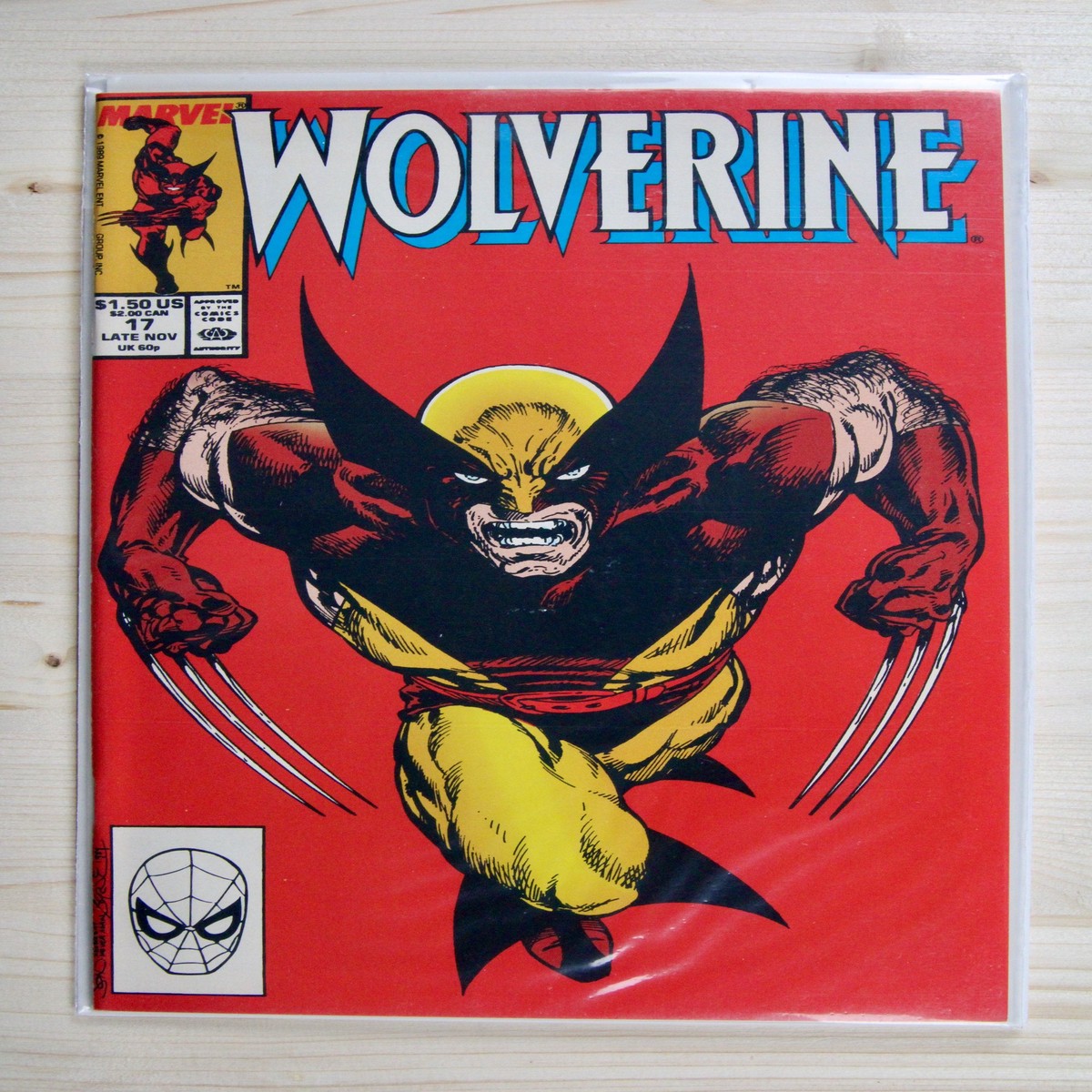 Wolverine 17 Marvel (1989) 94 NM John Byrne art Klaus Janson art