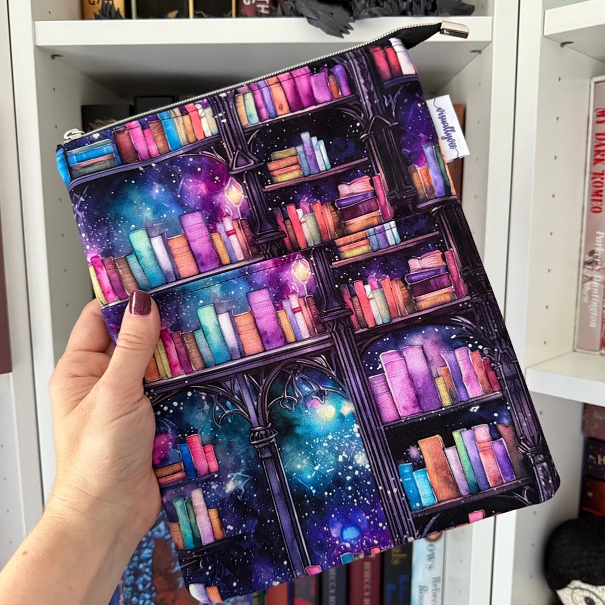 Enchanted Bookshelf - Zippered Book Sleeve