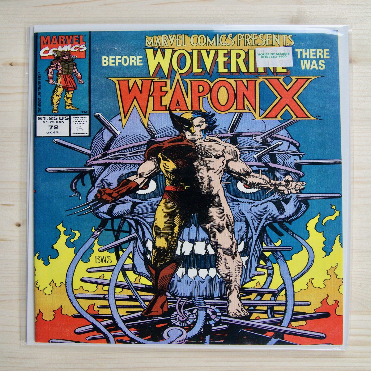 Marvel Comics Presents 72 Marvel (1991) 94 NM Weapon X