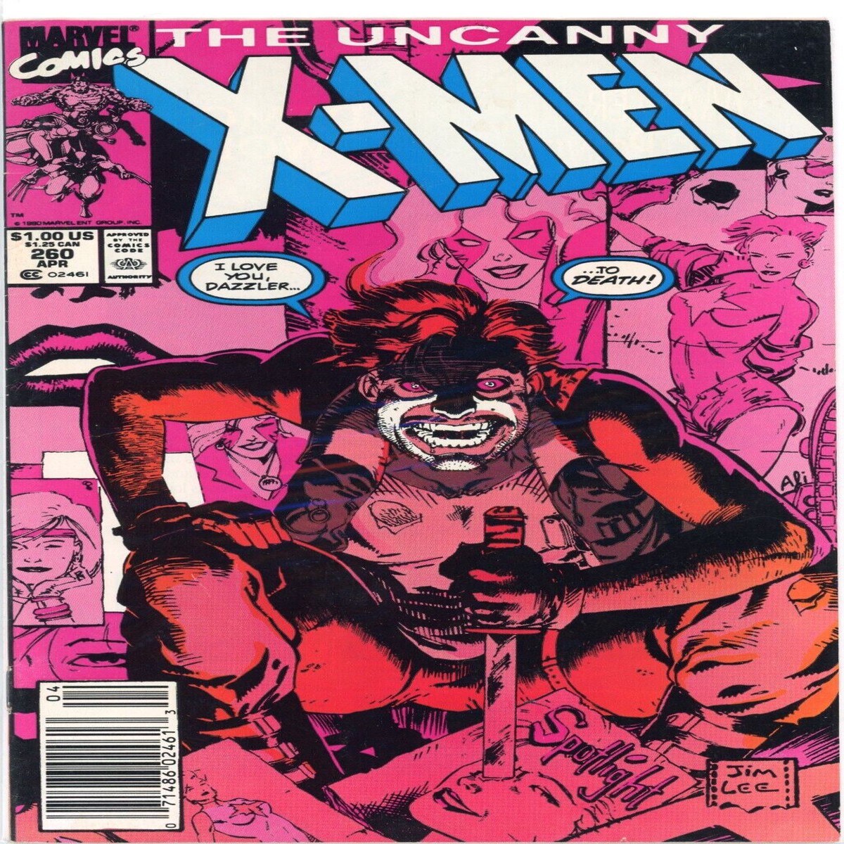 Uncanny X-Men 260 Marvel Comics (1990)