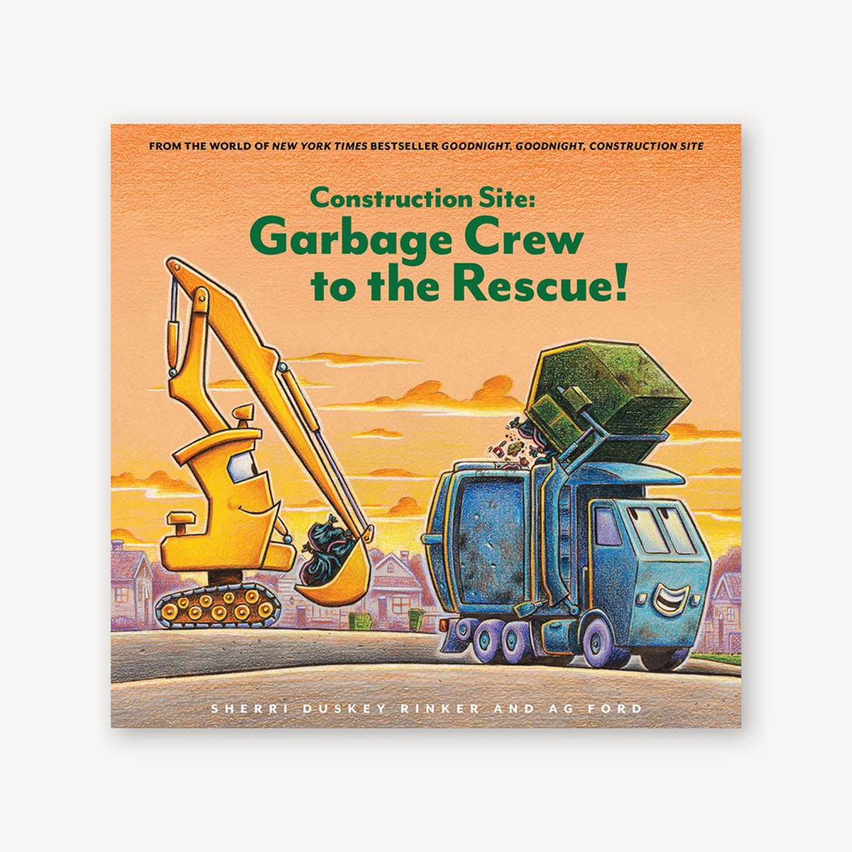 Construction Site Garbage Crew to the Rescue