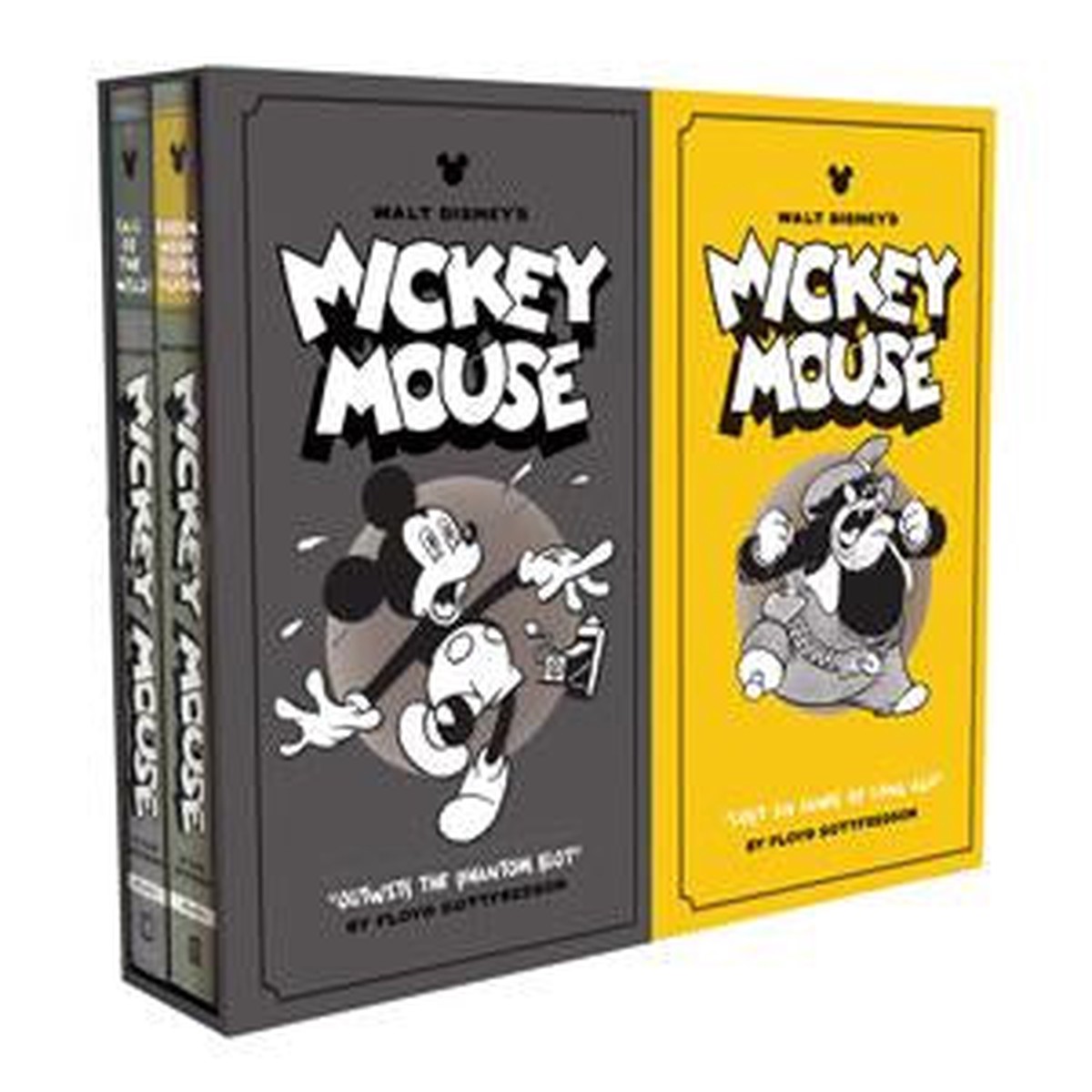 Walt Disneys Mickey Mouse Gift Box SetOutwits The Phantom BlotandLost In Lands Long Ago Vols 5 6