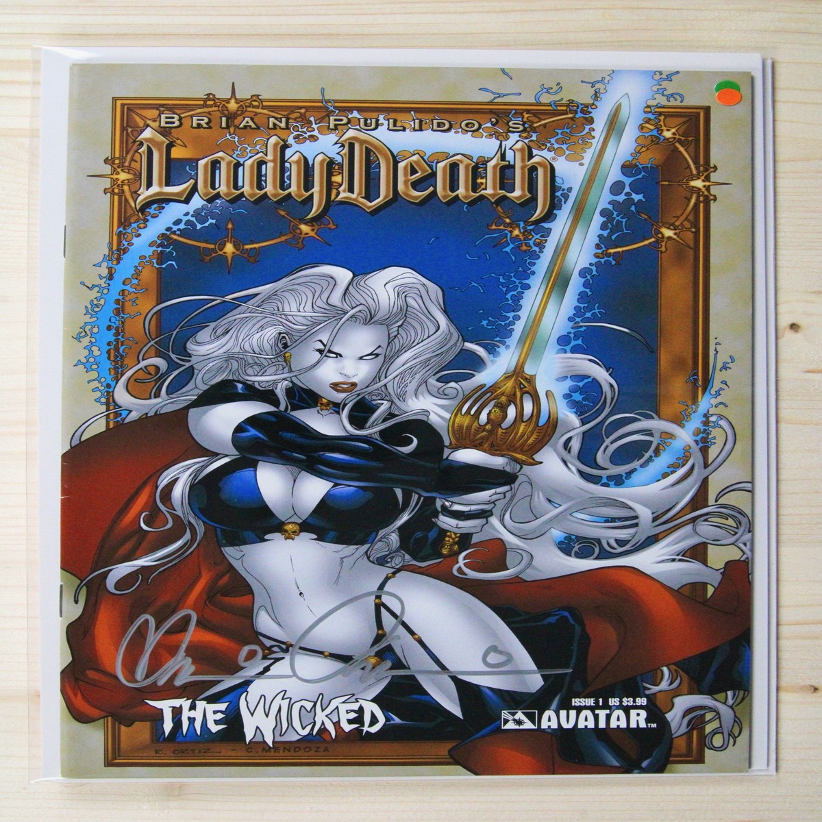 Lady Death The Wicked 1 Avatar Press (2005) 94 NM Signed