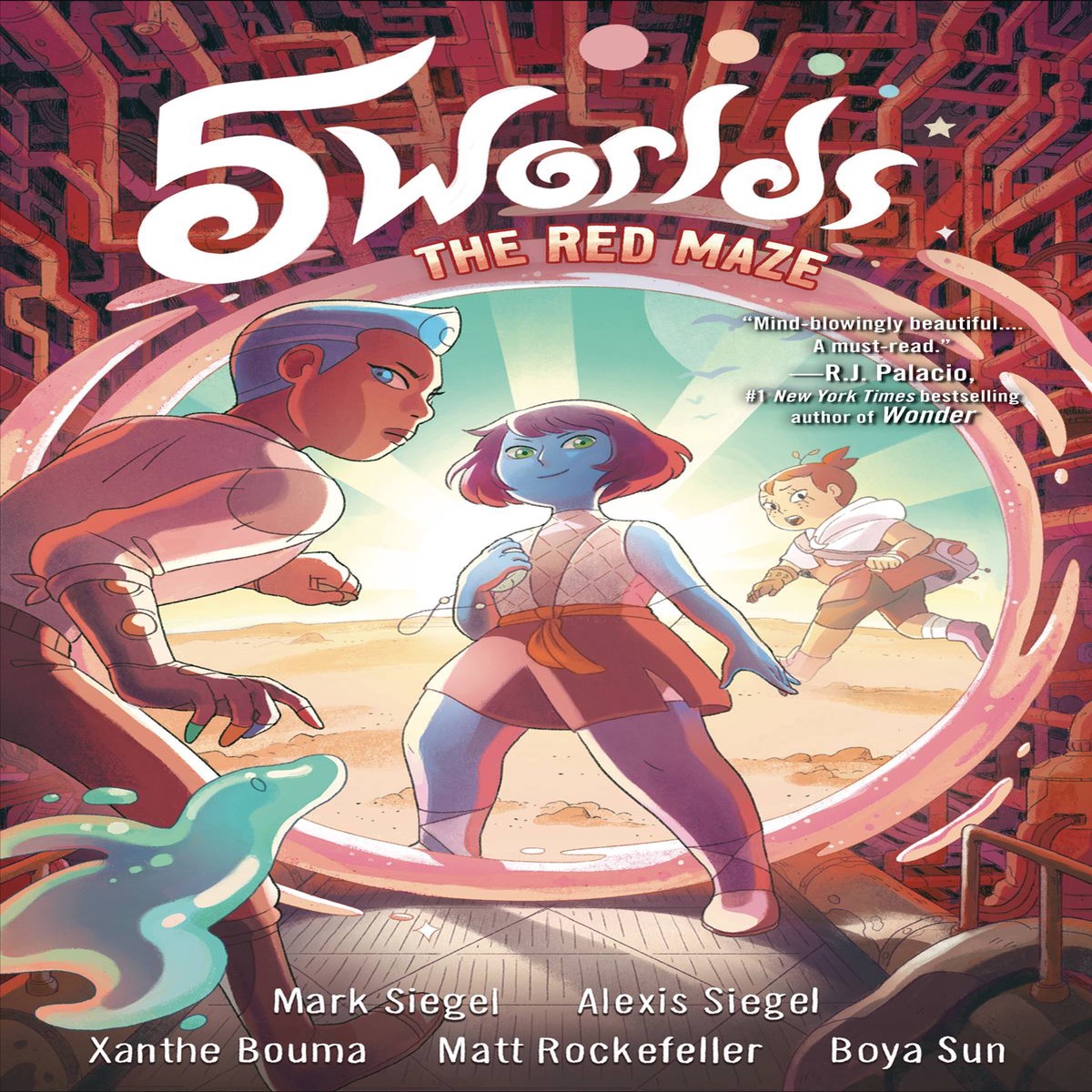 5 WORLDS GN VOL 03 RED MAZE (C 0-1-0)
