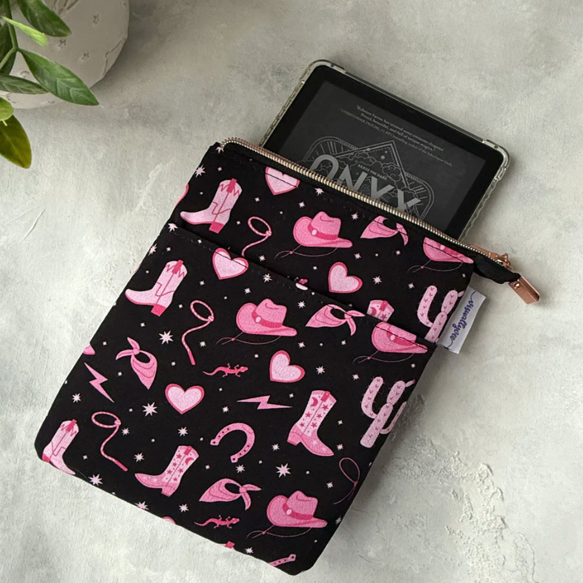 In my Cowboy Era e-reader Zippered Sleeve
