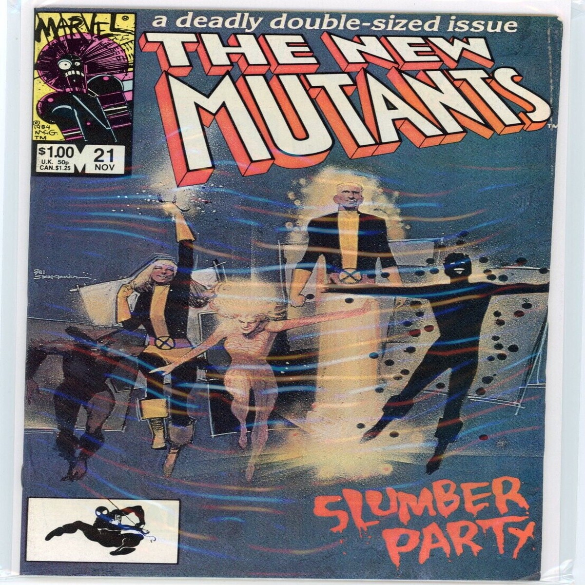 New Mutants 21 Marvel Comics (1984)