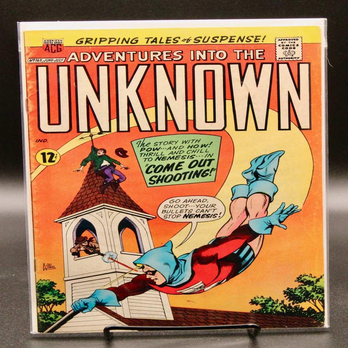 Adventures into the Unknown 165 American Comics Group (1966)