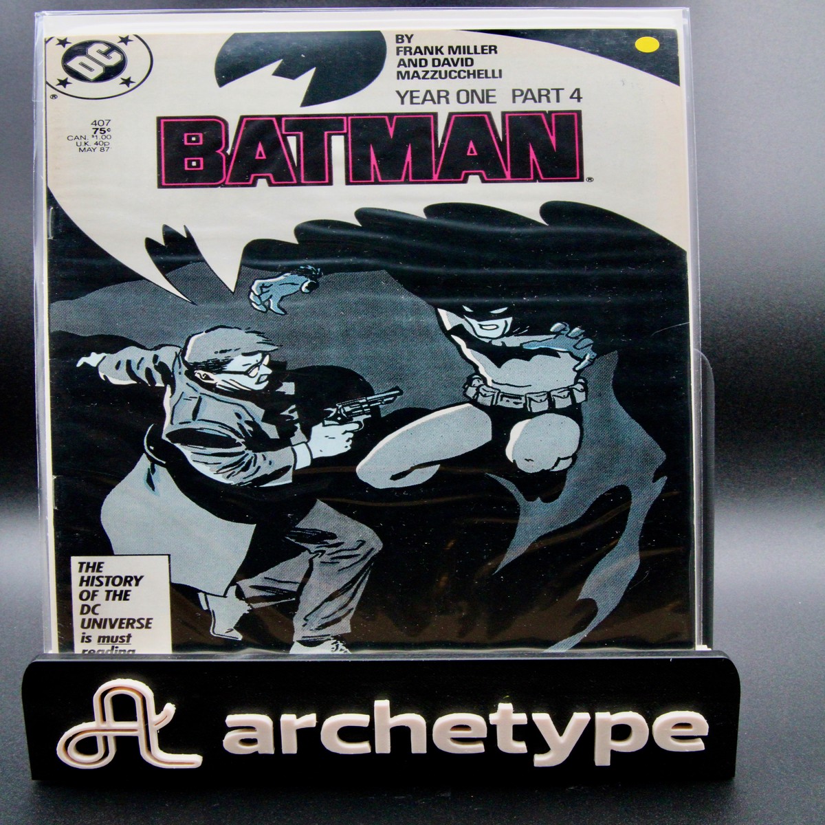 Batman 407 DC (1987) Batman Year One Frank Miller story