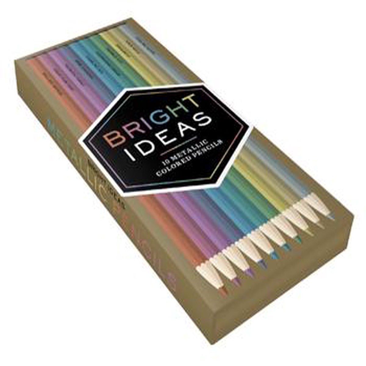 Bright Ideas Metallic Colored Pencils 10 Colored Pencils