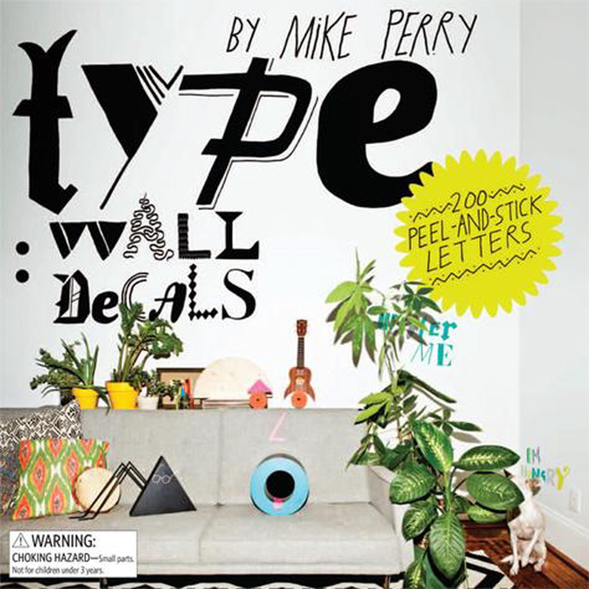 Type Wall Decals by Mike Perry