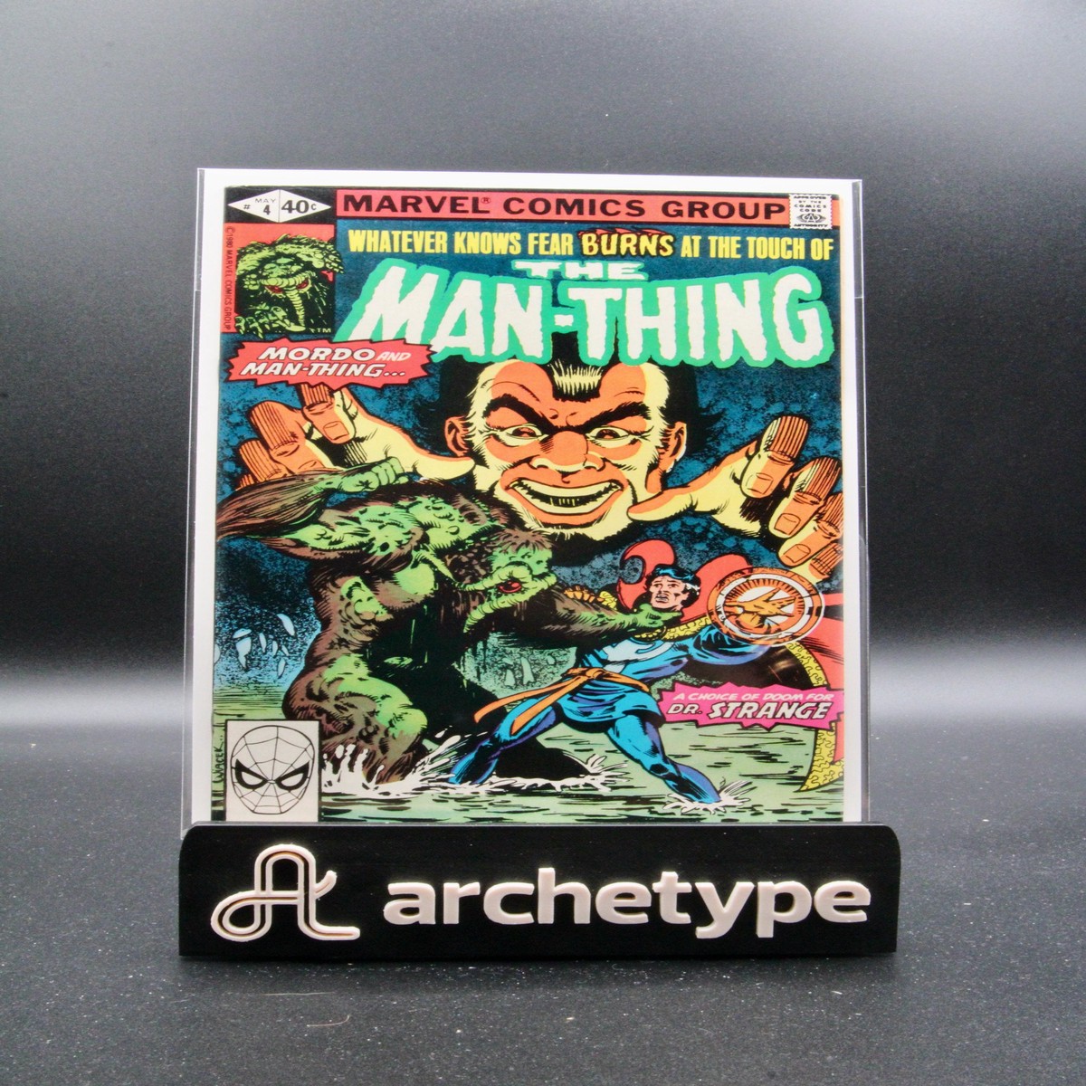 Man-Thing 4 Marvel (1980) Chris Claremont story