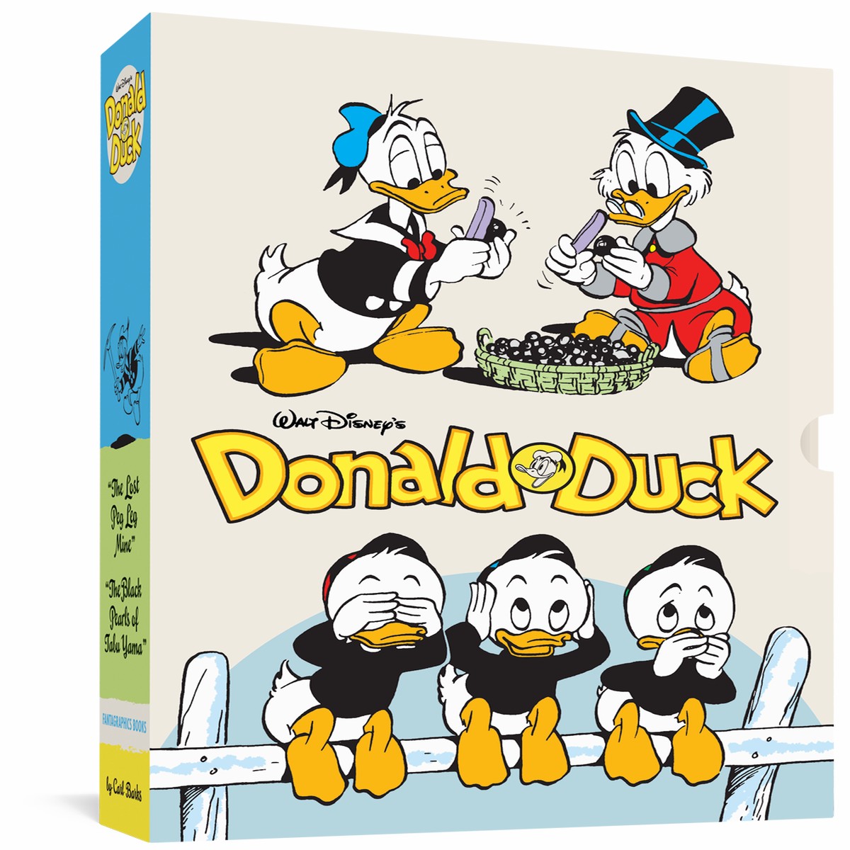 Walt Disneys Donald Duck Gift Box Set The Lost Peg Leg Mine and The Black Pearls of Tabu Yama Vols 18 19