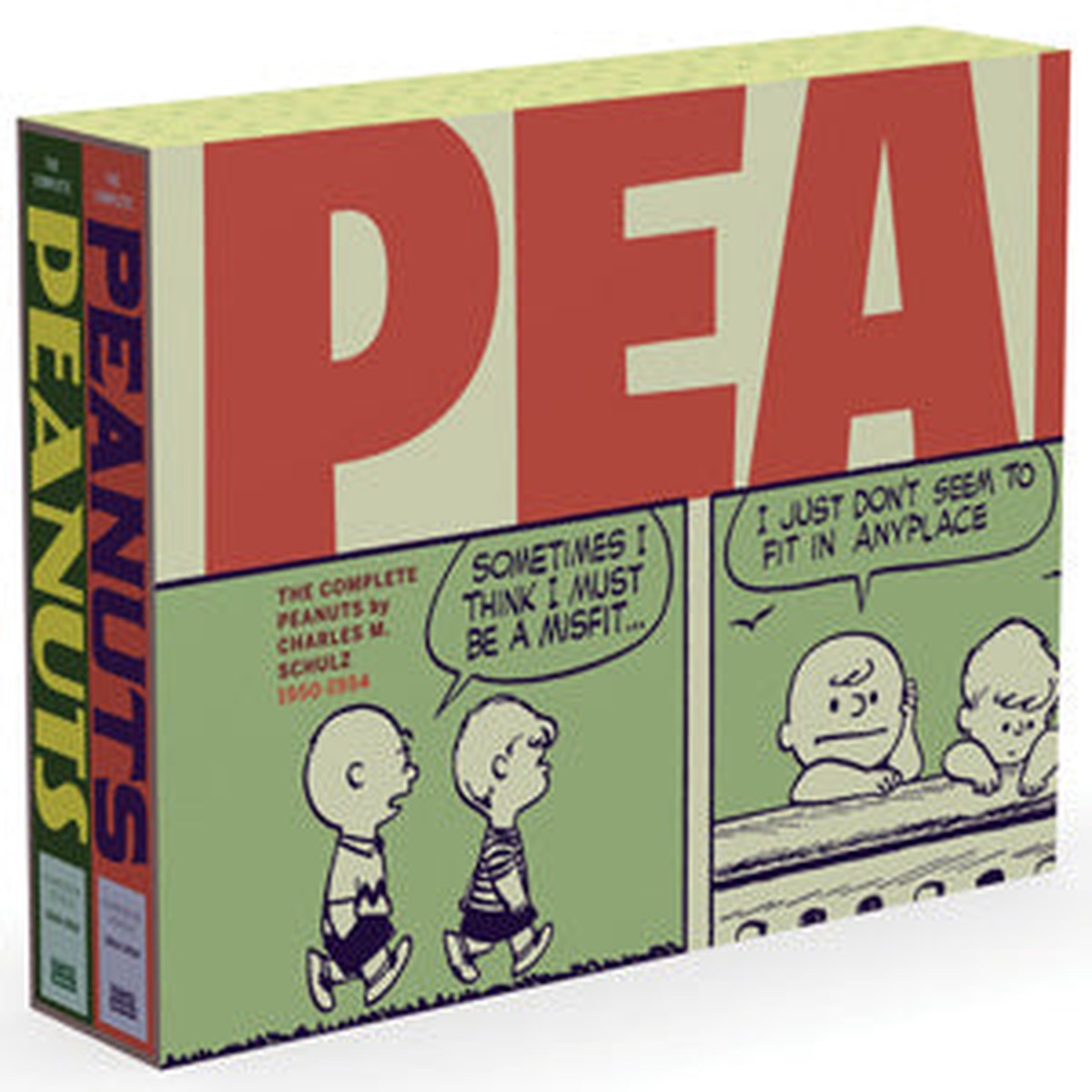 The Complete Peanuts 1950-1954 Vols 1 2 Gift Box Set - Paperback