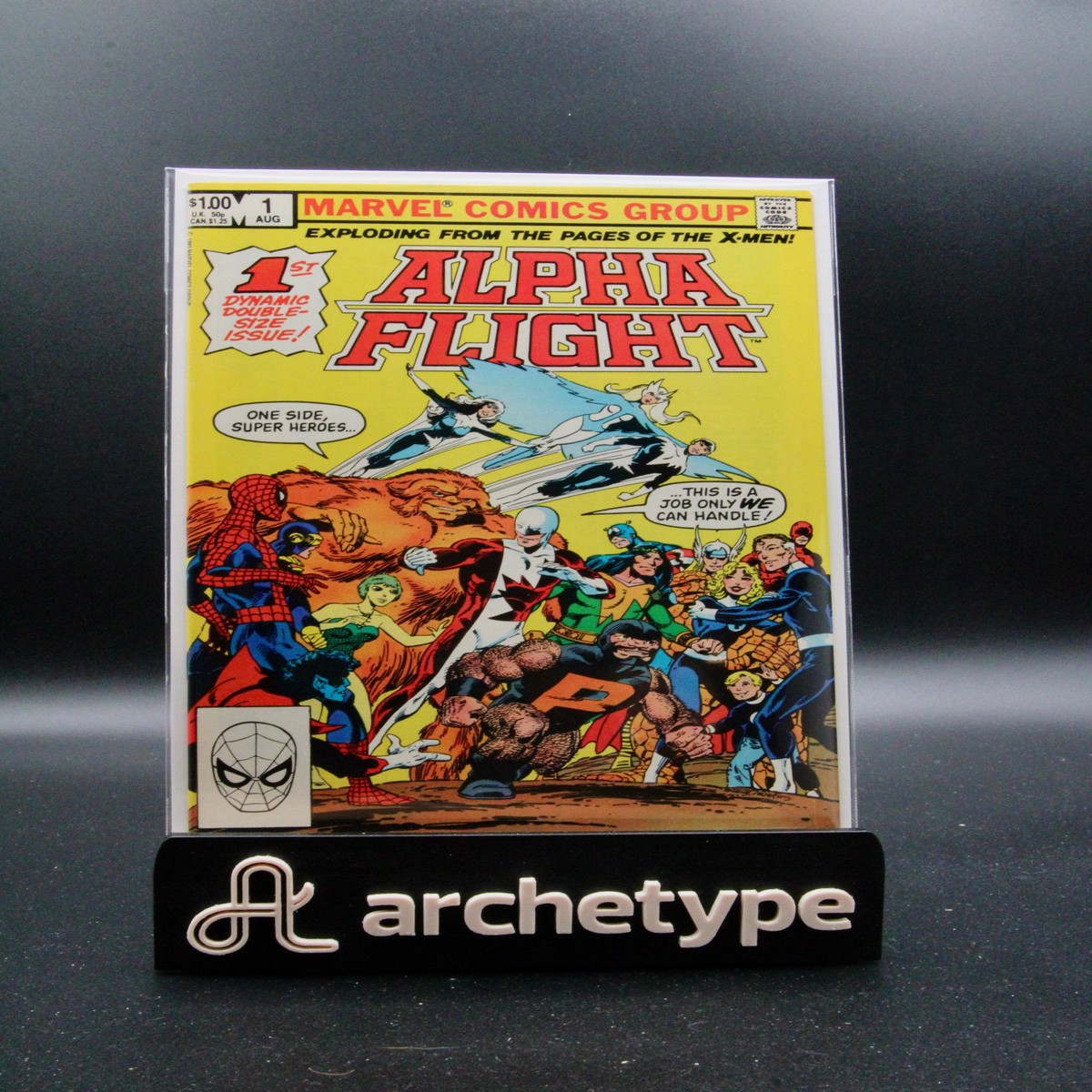 Alpha Flight 1 Marvel (1983) John Byrne story Terry Austin cover