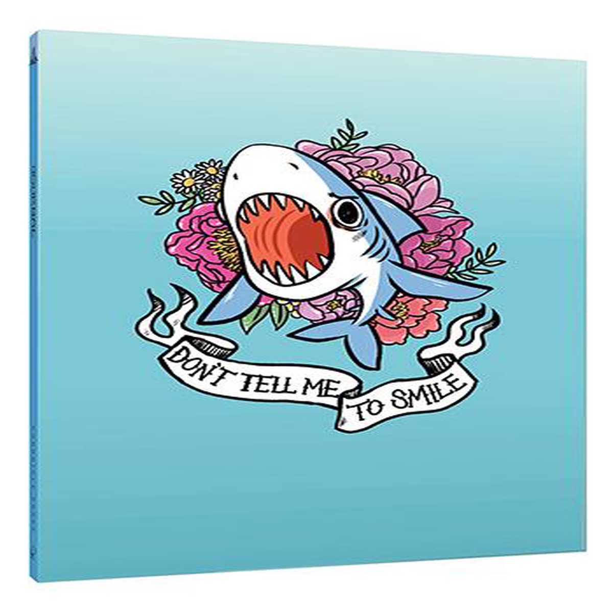 Dont Tell Me to Smile Shark Flexi Journal