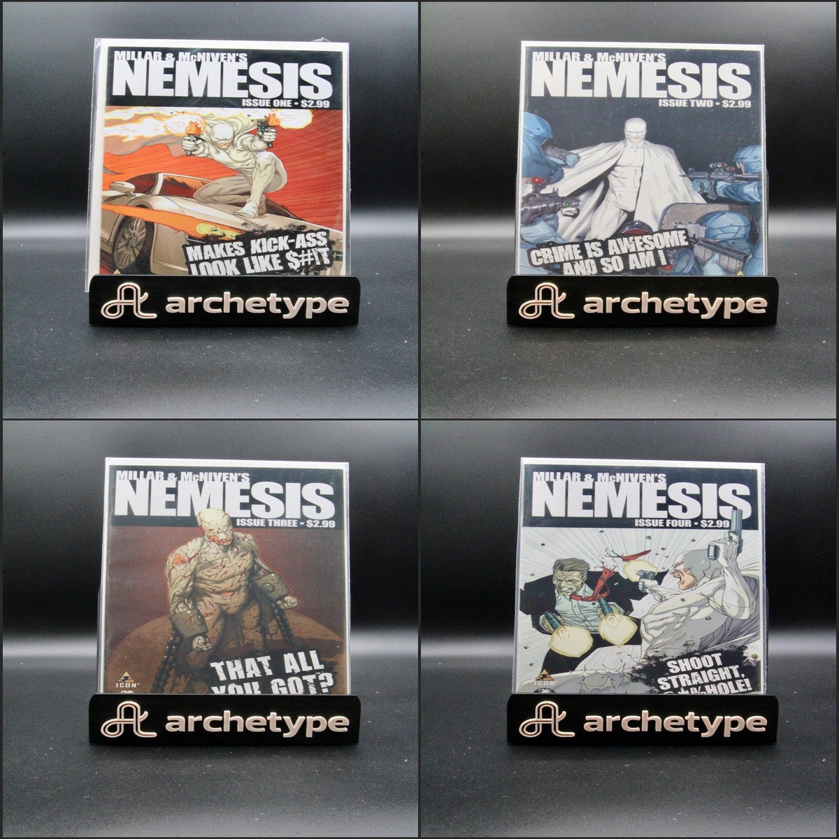 Nemesis 1-4 Icon (2010) Full Series NM Average