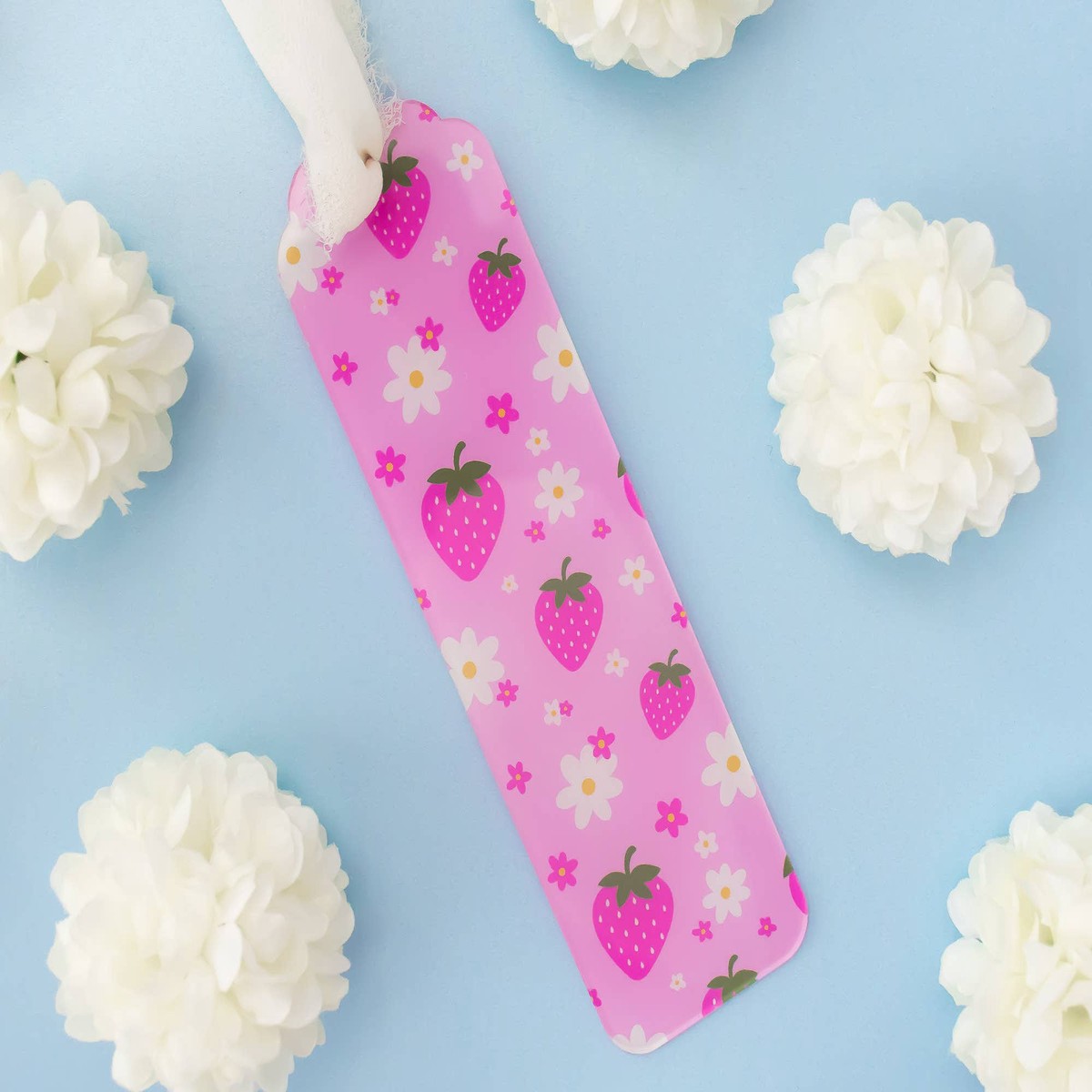 Strawberry Acrylic Bookmark