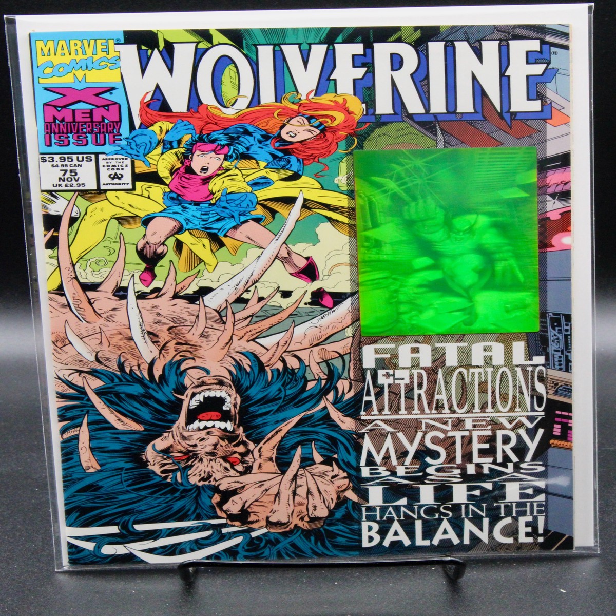 Wolverine 75 Marvel (1993) Hologram