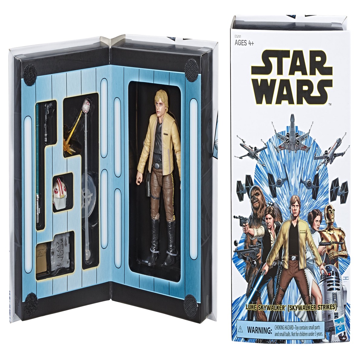 SW BLACK CON EXC LUKE SKYWALKER CELEBRATION 6IN AF