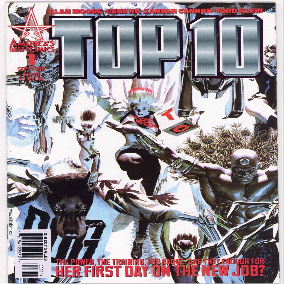 Top 10 1 - Americas Best Comics (1999) Alex Ross Cover