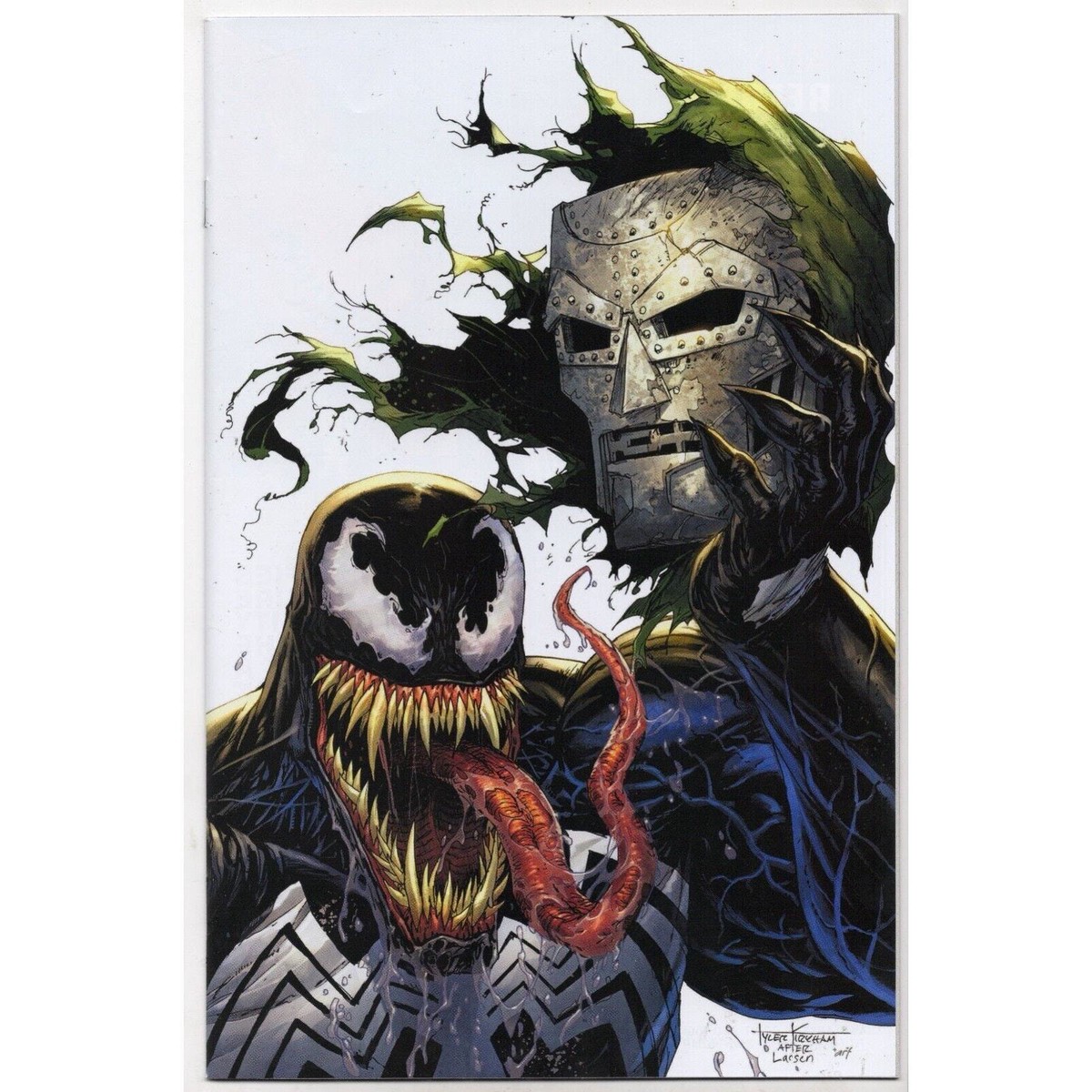 Venom Lethal Protector 2 (2023) Virgin Variant Marvel Comic Doctor Doom Homag