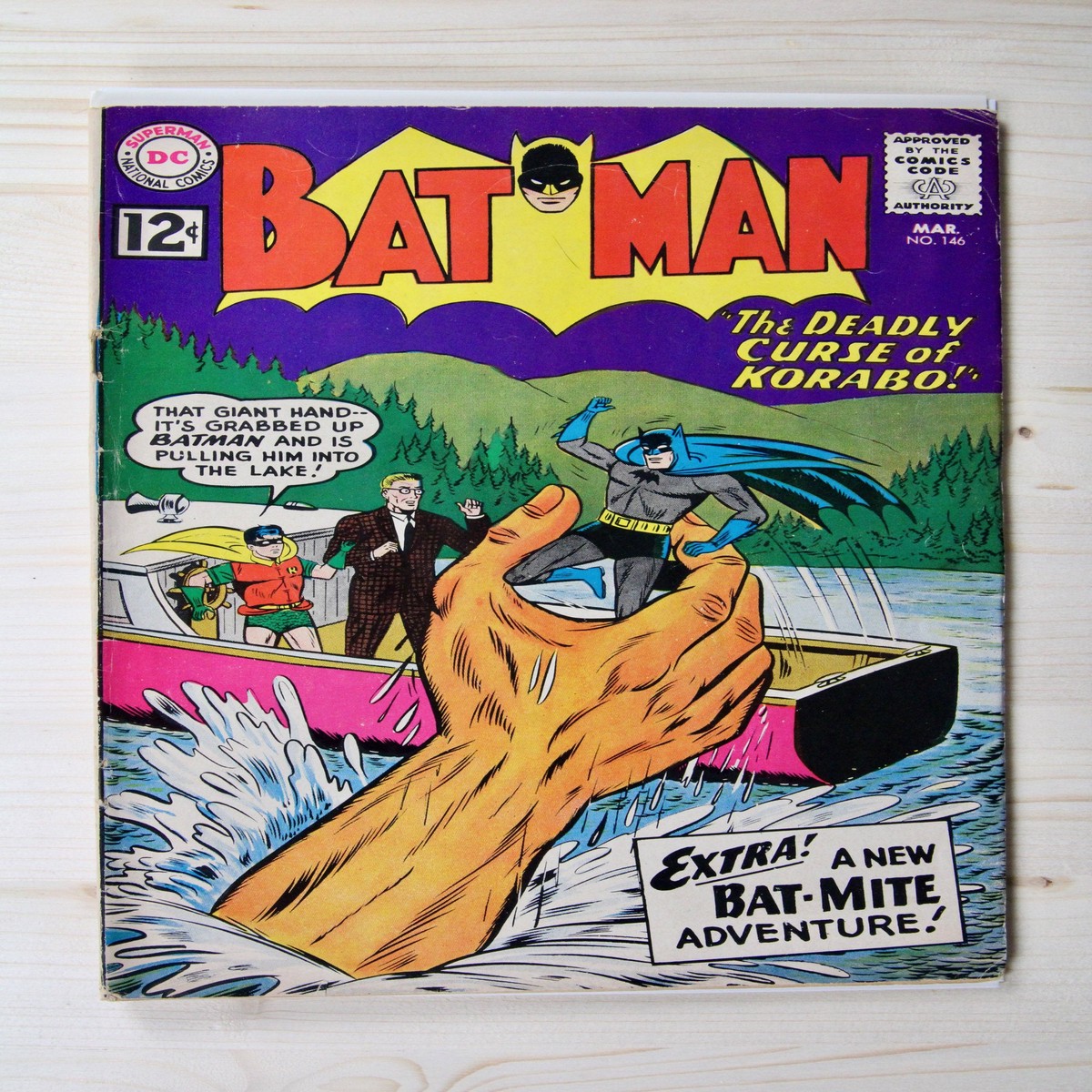 Batman 146 DC Comics (1962) 55 FN-
