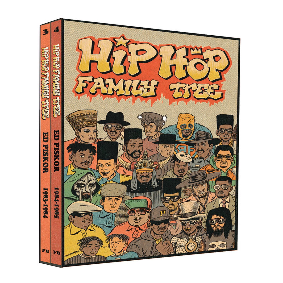 Hip Hop Family Tree 1983-1985 Vols 3-4 Gift Box Set