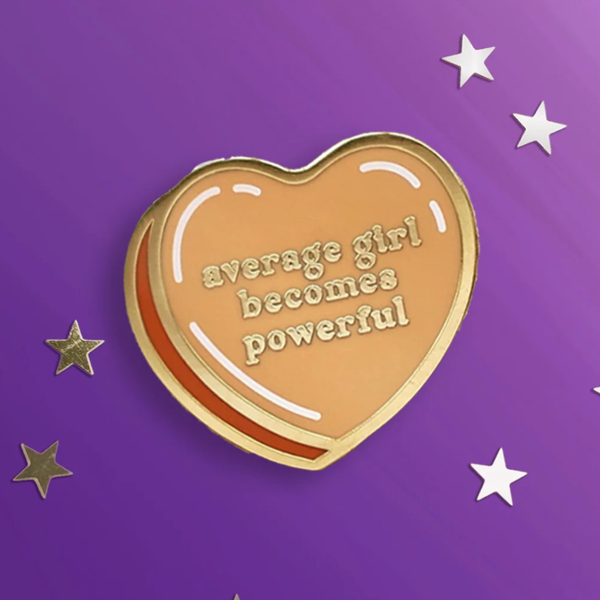 Average Girl Becomes Powerful Pin