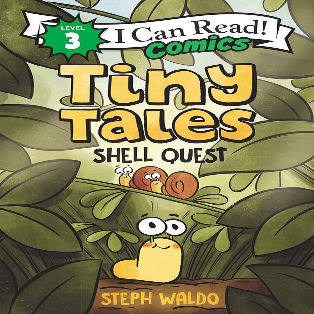 Tiny Tales Shell Quest (I Can Read Comics Level 3) by Steph Waldo (Paperback)