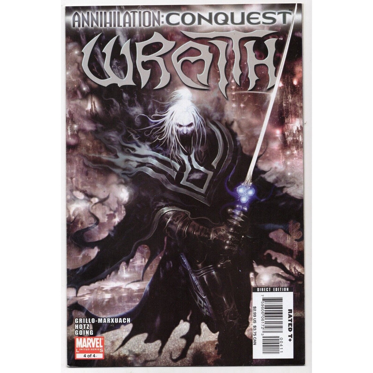 Annihilation Conquest Wraith 4 Marvel Comics (2007) Knull Venom