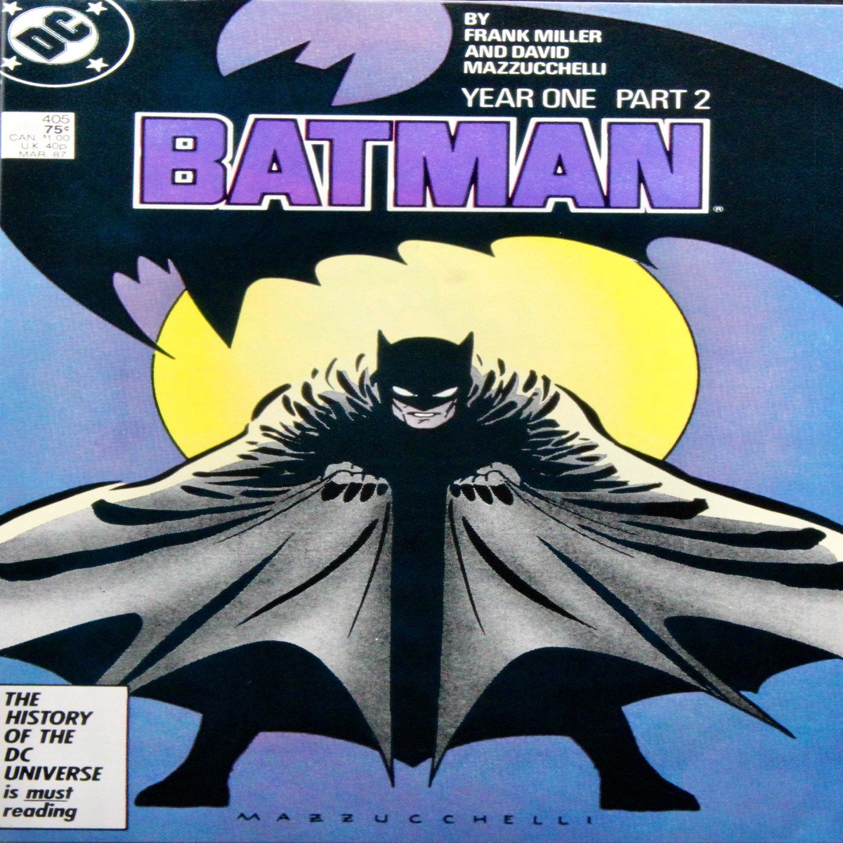 Batman 405 DC Comics (1987) 1st Carmine Falcone