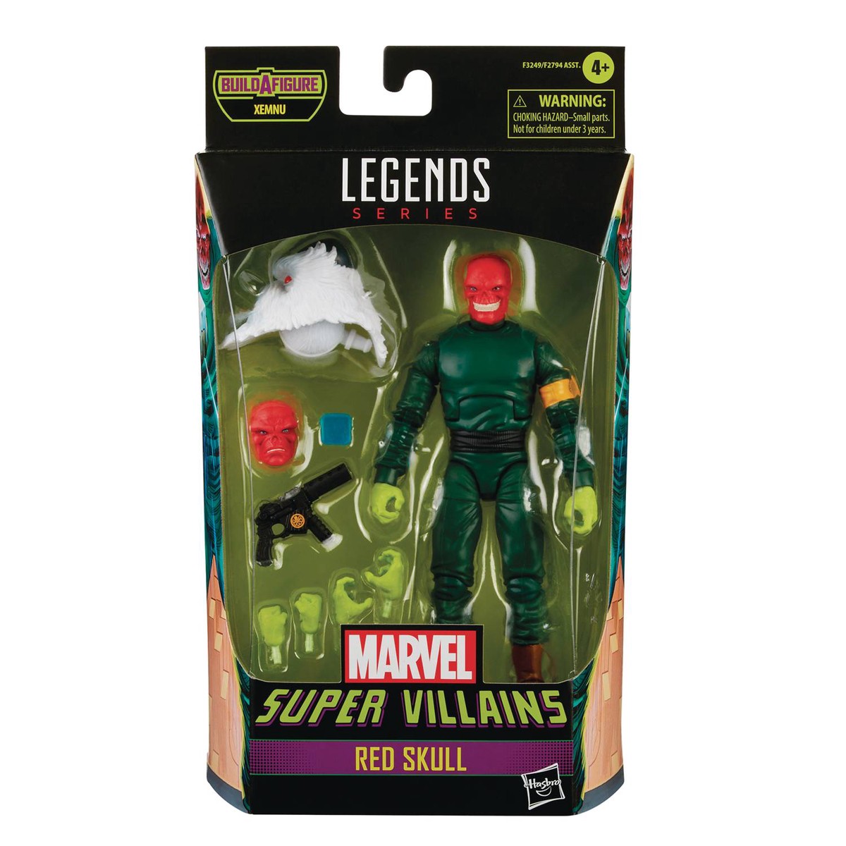 MARVEL VILLAINS LEGENDS 6IN RED SKULL AF