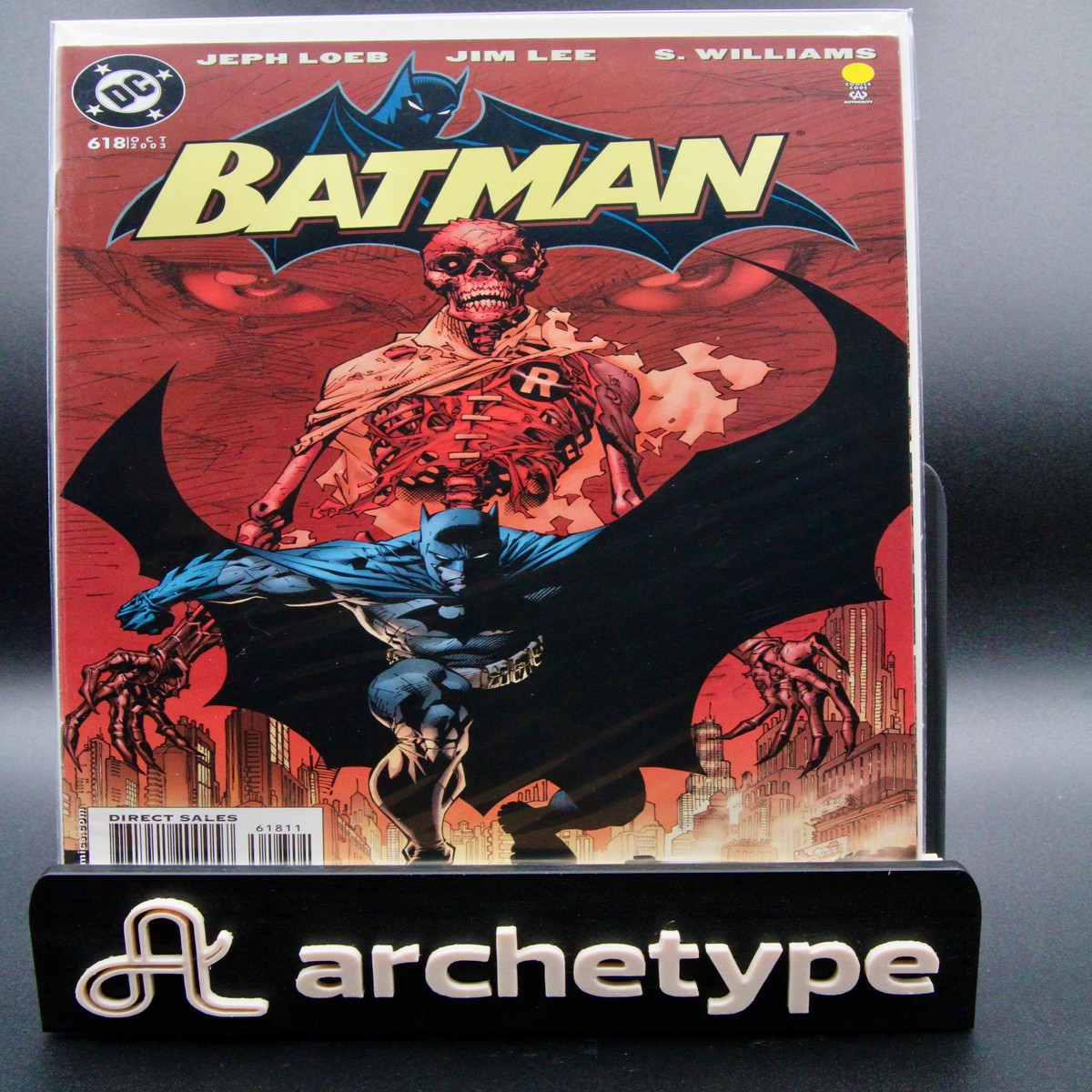 Batman 618 DC (2003) Batman Hush Jim Lee art Scott Williams cover
