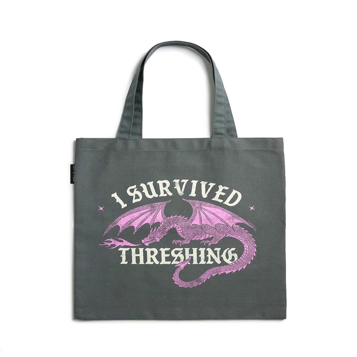 Fourth Wing I Survived Threshing tote bag