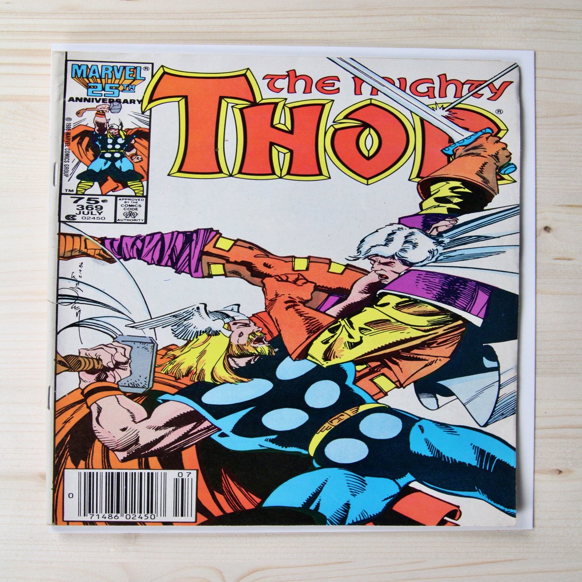 The Mighty Thor 369 Marvel (1986) 80 VF Mark Jewelers