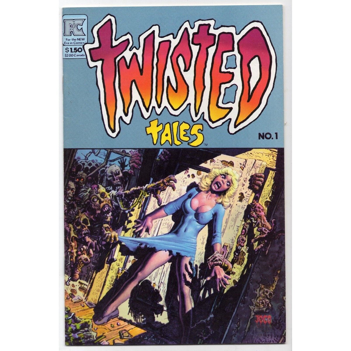 Twisted Tales 1 (1982) Pacific PC Comics