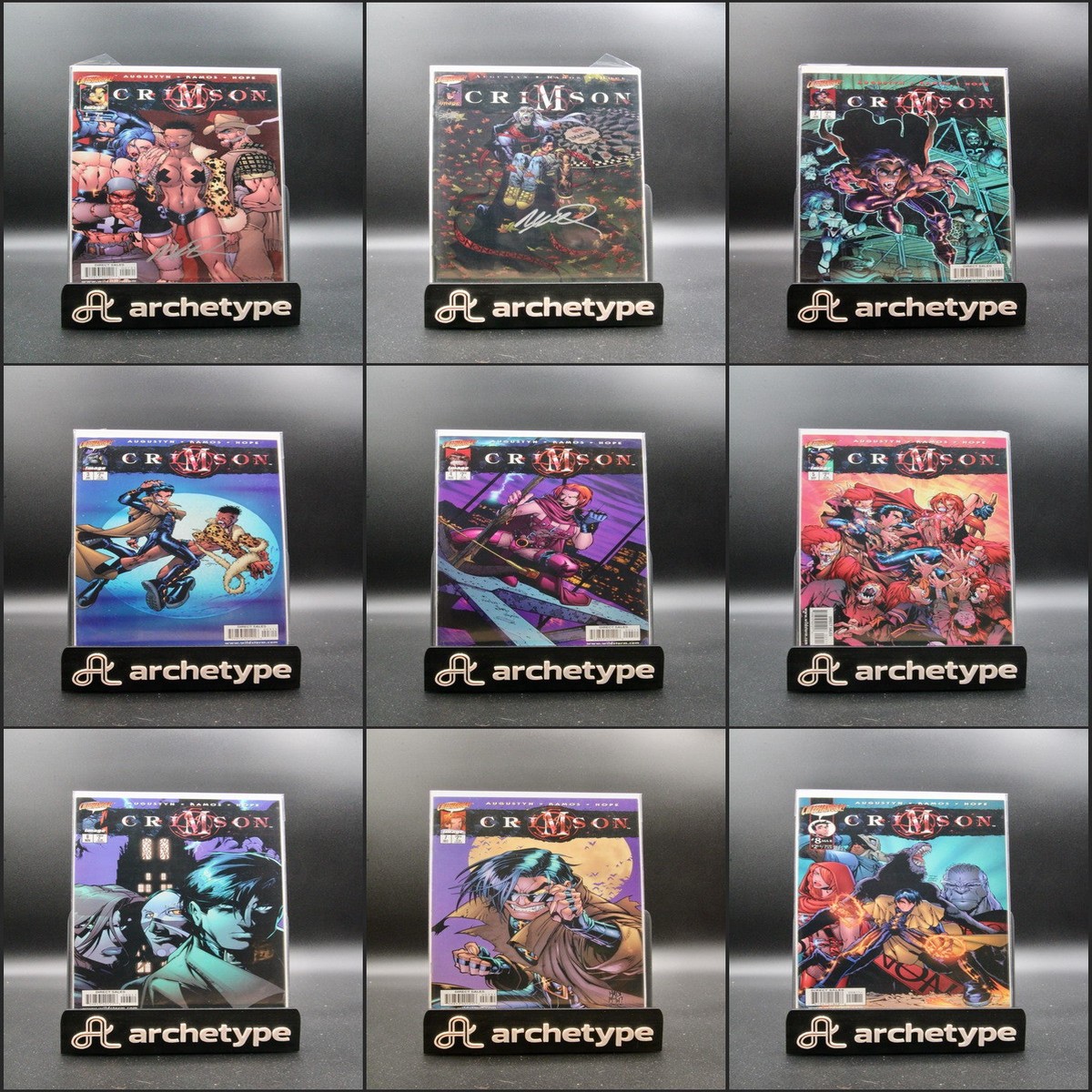 Crimson 1-24 Image (1998) Full Run NM Avg 2x 1 signed